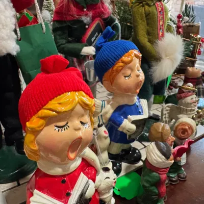 Sale Photo Thumbnail #73: christmas vintage carolers