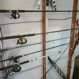 fishing poles