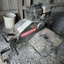 Craftsman pull behind tiller