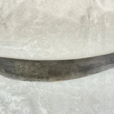 Vintage "Kotco" Machete with Wood Handle by Collins & Co