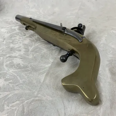 1750 Antique Replica BP .45 Cal Brass Frame Flintlock Pistol by Armi San Marco 
