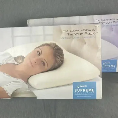 Tempur-Pedic Supremepillow Contour Plush Pillows (Set of 2)