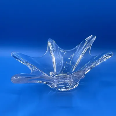 Cofrac Art Verrier Starfish Shaped Glass Bowl
