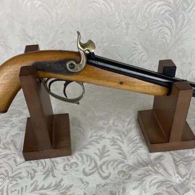 Antique Replica BP .44 Caliber Double Barrel Side-By-Side  Pistol by Intercontinental Arms