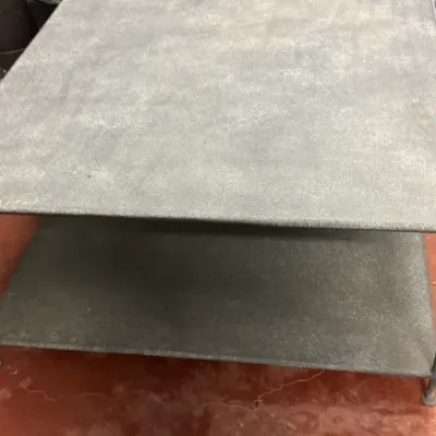 Sale Photo Thumbnail #46: Steel Table
32x32x16inH