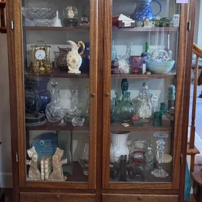 Curio Display Cabinet 46x15x65 Content Not Included