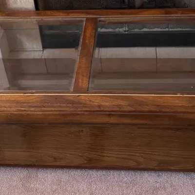Glass Top Coffee Table 52x23x19