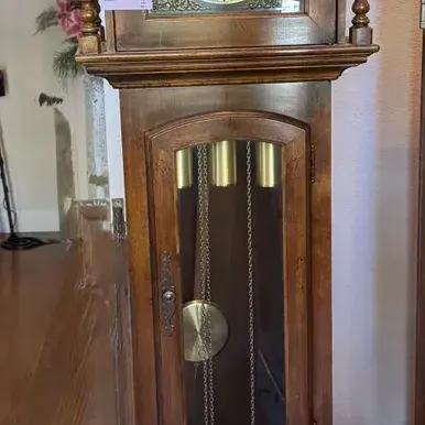 Ethan Allen Grandfather Clock 73” - Not In Working Condition 
