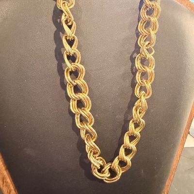 Vintage Napier marked gold tone necklace