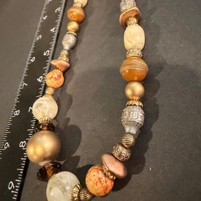 Vintage style statement necklace