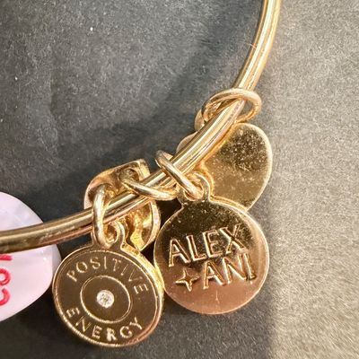 Alex and ani valentine charm bracelet