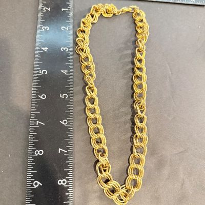Vintage Napier marked gold tone necklace
