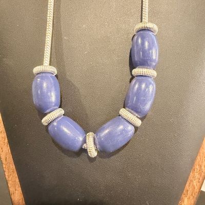 Liz Claiborne vintage silver tone necklace