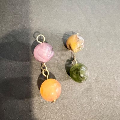Beautiful colorful statement necklace