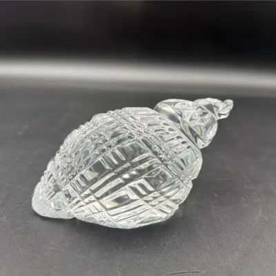 Waterford Crystal Conch Shell Paperweight – Made in Ireland