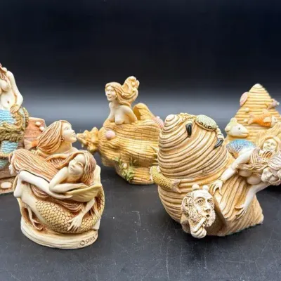 S.I.A.B. England Mermaid & Sea-Life “Surprise in a Box” Collection