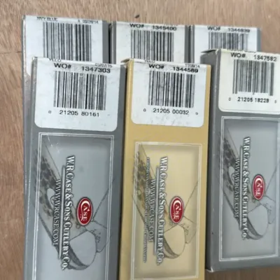 Sale Photo Thumbnail #2: WR Case & Sons items - in box