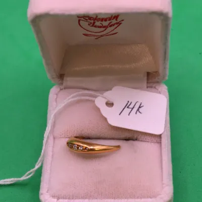 Sale Photo Thumbnail #6: 14k Broken Ring 