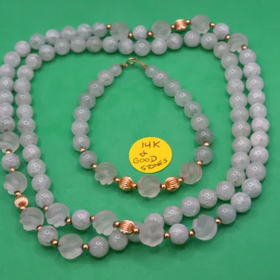 Sale Photo Thumbnail #14: 14k and Stone Set 