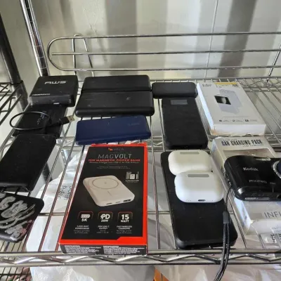 4010 power banks airpods and digital camera