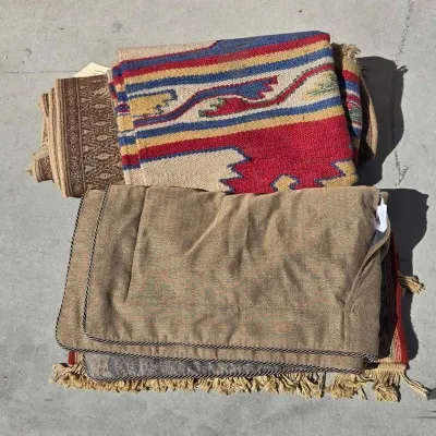 4014 3 carpets and 1 handmade rug