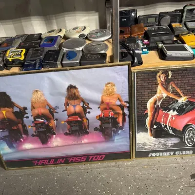 5502 two garage posters