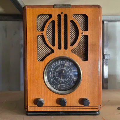 5564 vintage thomas ameircan series fmam radio
