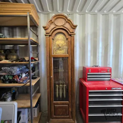 5594 vintage ridgeway grandfather clock