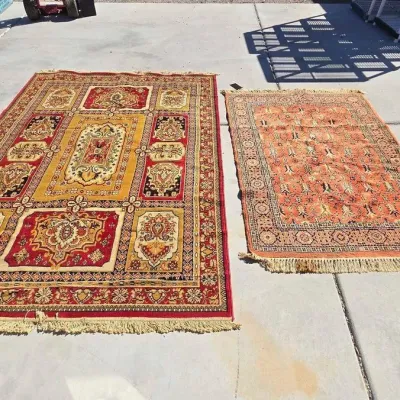 4018 2 large area rugs