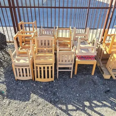71000 office lobby chairs and school chairs