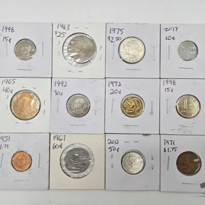 1707 foreign coins