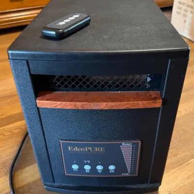 EdenPURE GEN3 Quartz Infrared 1500W Heater A4136 with Remote