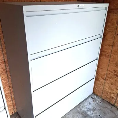 Metal 5-Drawer Lateral File Cabinet – 64" x 36" (B) 