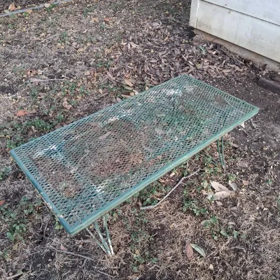 Vintage Iron Patio Table
