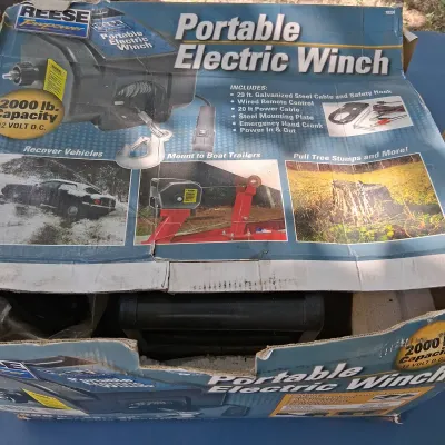 Reese Towpower Portable Electric Winch 