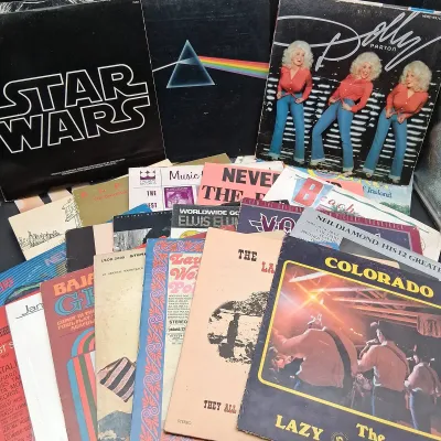 Vintage Records: Dolly Parton, Pink Floyd, Star Wars And More