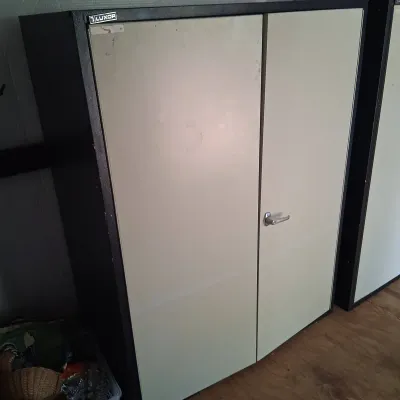 Luxor Heavy-Duty Steel Storage Cabinet w/ Shelves – 60" x 46" x 24"