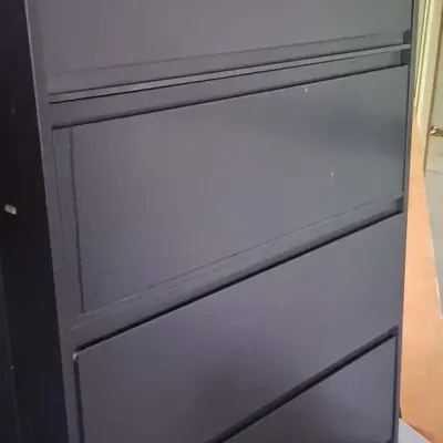 Metal 5-Drawer Lateral File Cabinet – 65" x 36"