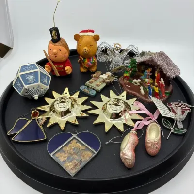 Vintage Christmas Ornaments, Kurt Adler Department 56 And More