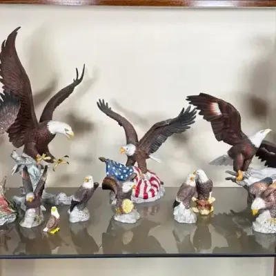 Vintage Eagle Decor
