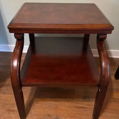Wooden Side Table Antique Finish (A)