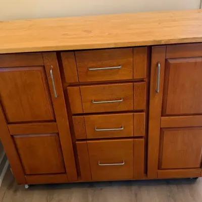 Rolling Bar Cart