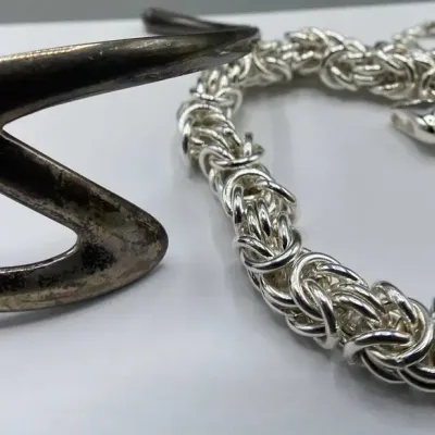 2 Sterling Silver Bracelets
