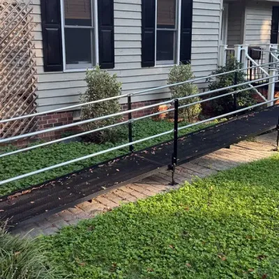 Exterior Accessibility Ramp *NOTE SPECIAL PICKUP REQUIREMENTS*