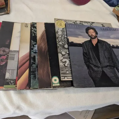 Group of Eric Clapton Records 