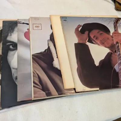 Group Of Bob Dylan Records 