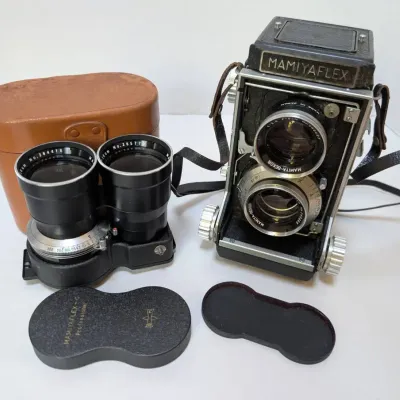 Mamiyaflex C2 TLR Camera + Lens Set