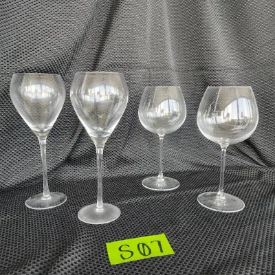 Two Pairs Of Wine Glasses