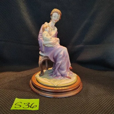 Capodimonte Figurine L’Arte Nel Mondo Woman And Baby