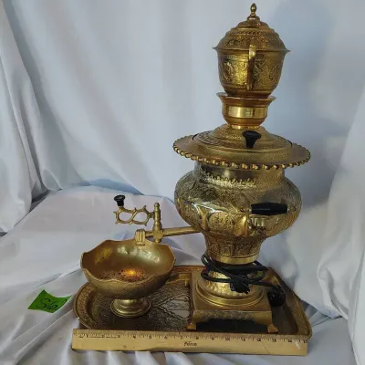 Vintage Electric Samovar and Teapot